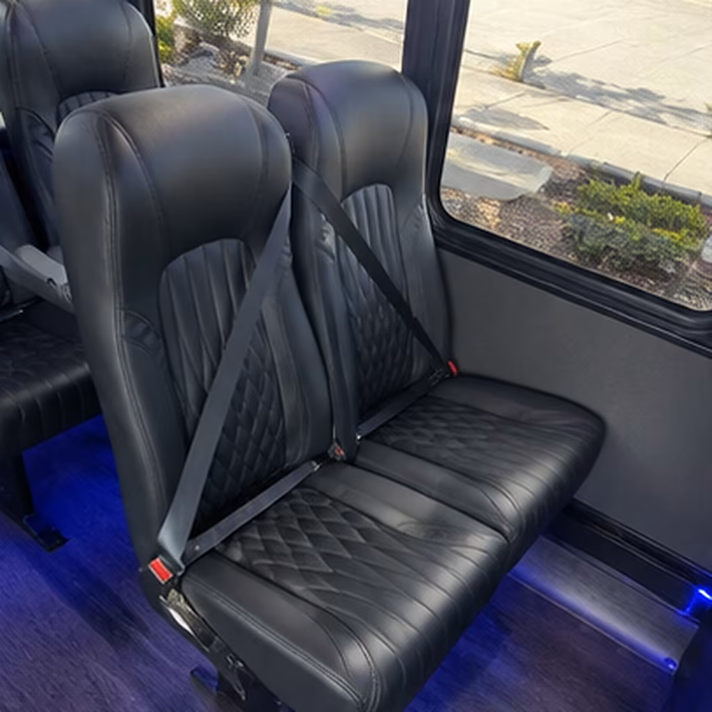 30 passenger minibus interior