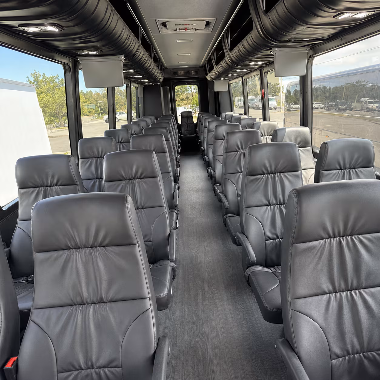 wedding morning bridal party bus pickups across yonkers and westchester