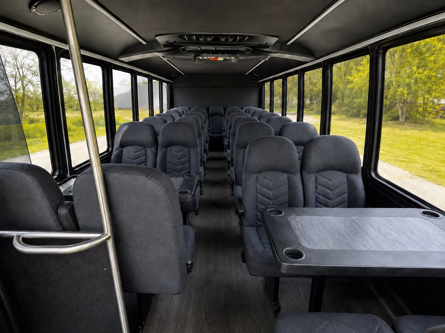 yonkers 20 passenger minibus interior