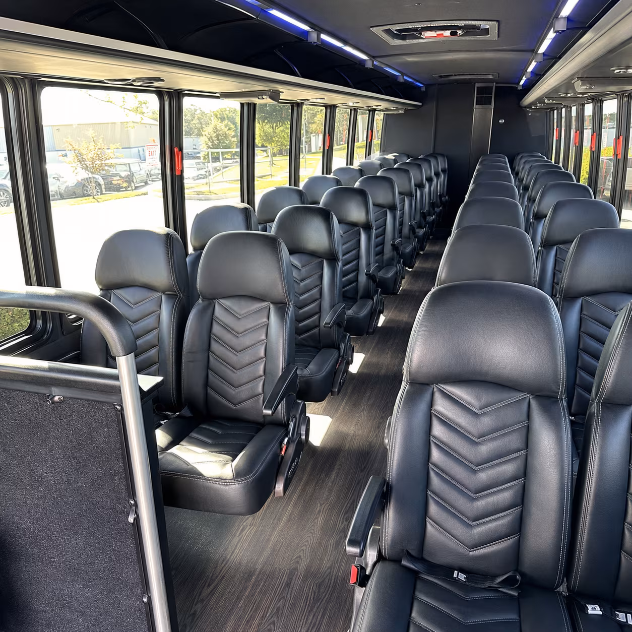 yonkers 25 passenger minibus inside
