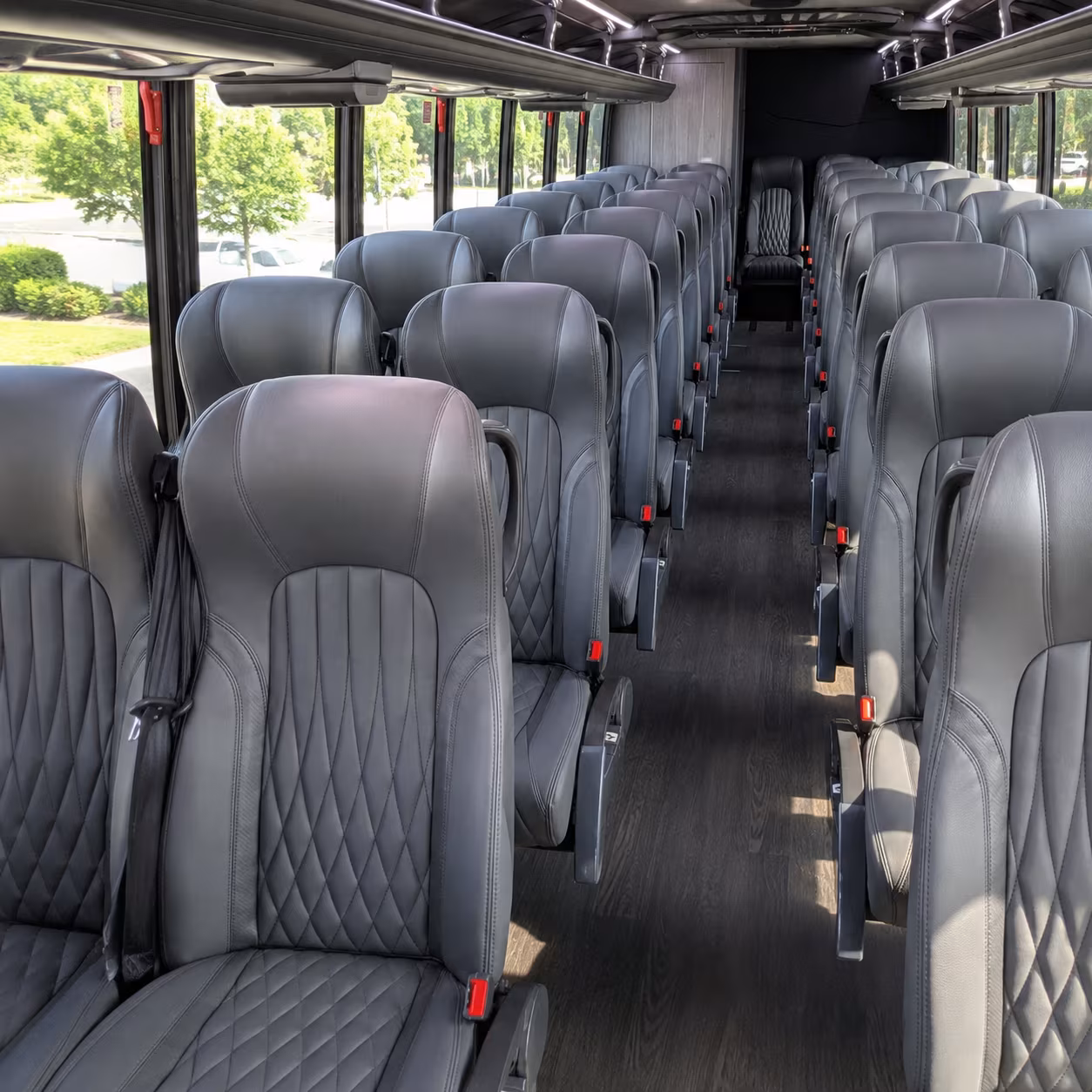 yonkers 30 passenger minibus inside