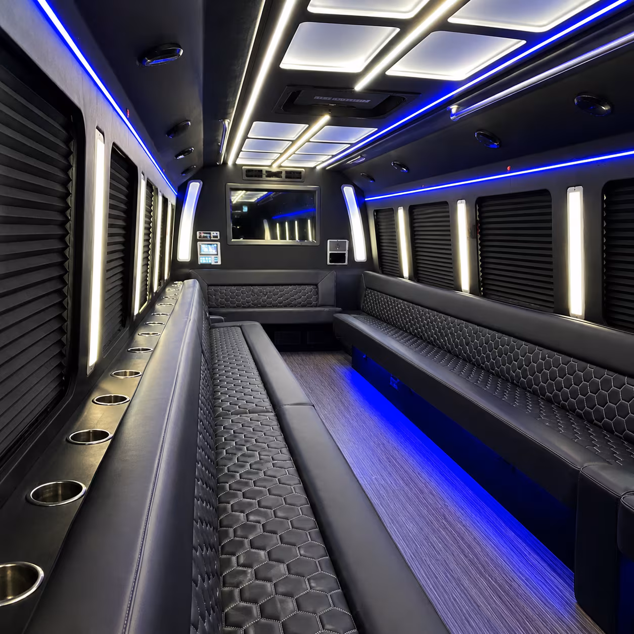 yonkers party bus inside