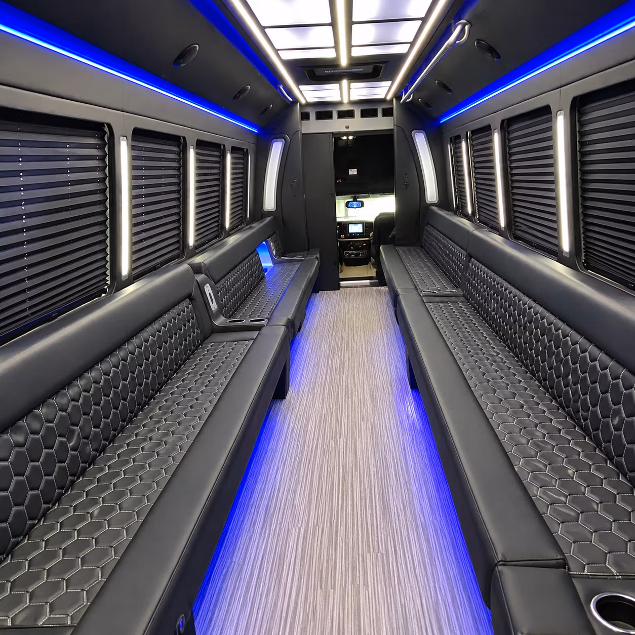 yonkers party bus interior